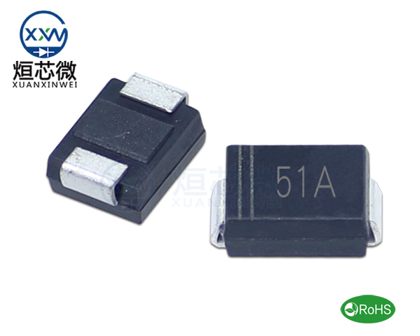 P6SMB51A參數(shù),TVS二極管P6SMB51A瞬態(tài)(變)抑制二極管